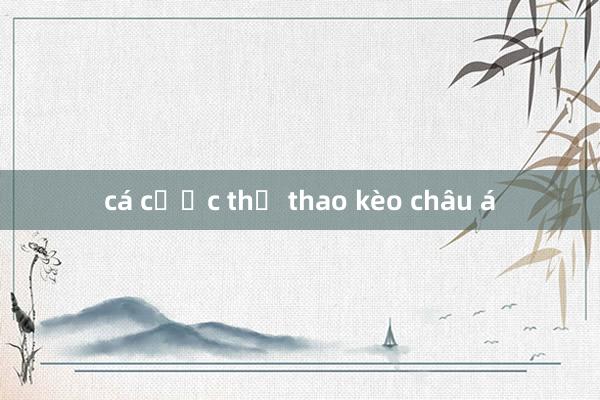 cá cược thể thao kèo châu á