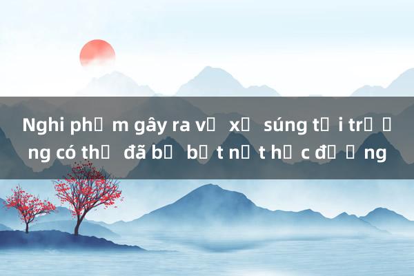 Nghi phạm gây ra vụ xả súng tại trường có thể đã bị bắt nạt học đường